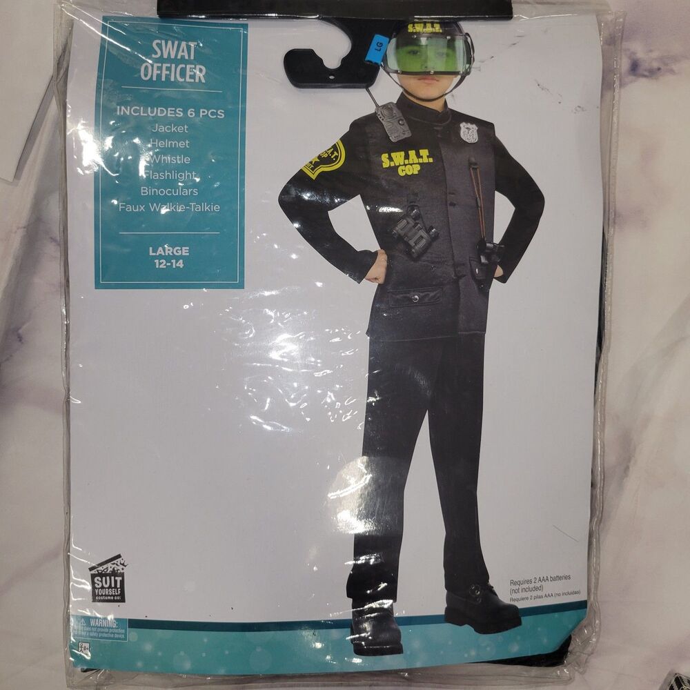 Swat Officer Costume L